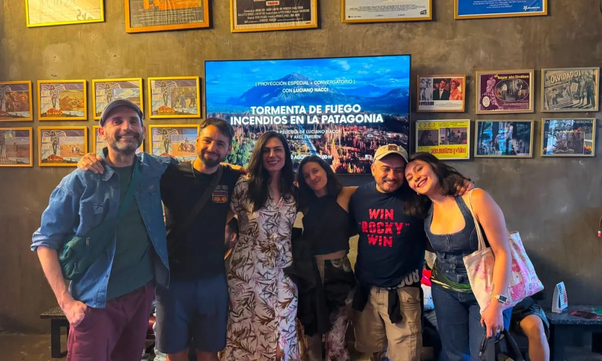 El documental patagónico de Luciano Nacci sobre incendios llegó a México