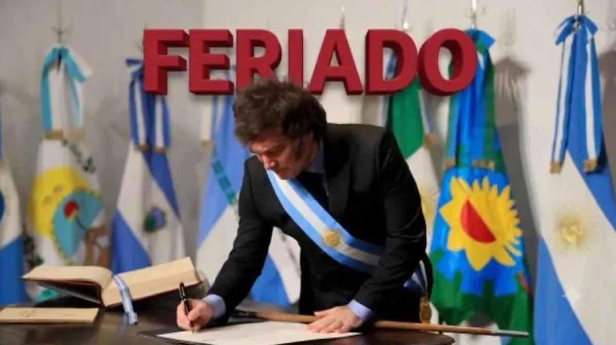 Milei restituyó por decreto el nombre 'Día de la Raza' para el 12 de octubre