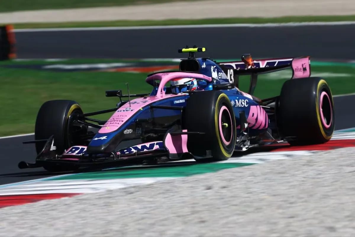 Colapinto se despistó, remontó y terminó noveno en el GP de Italia