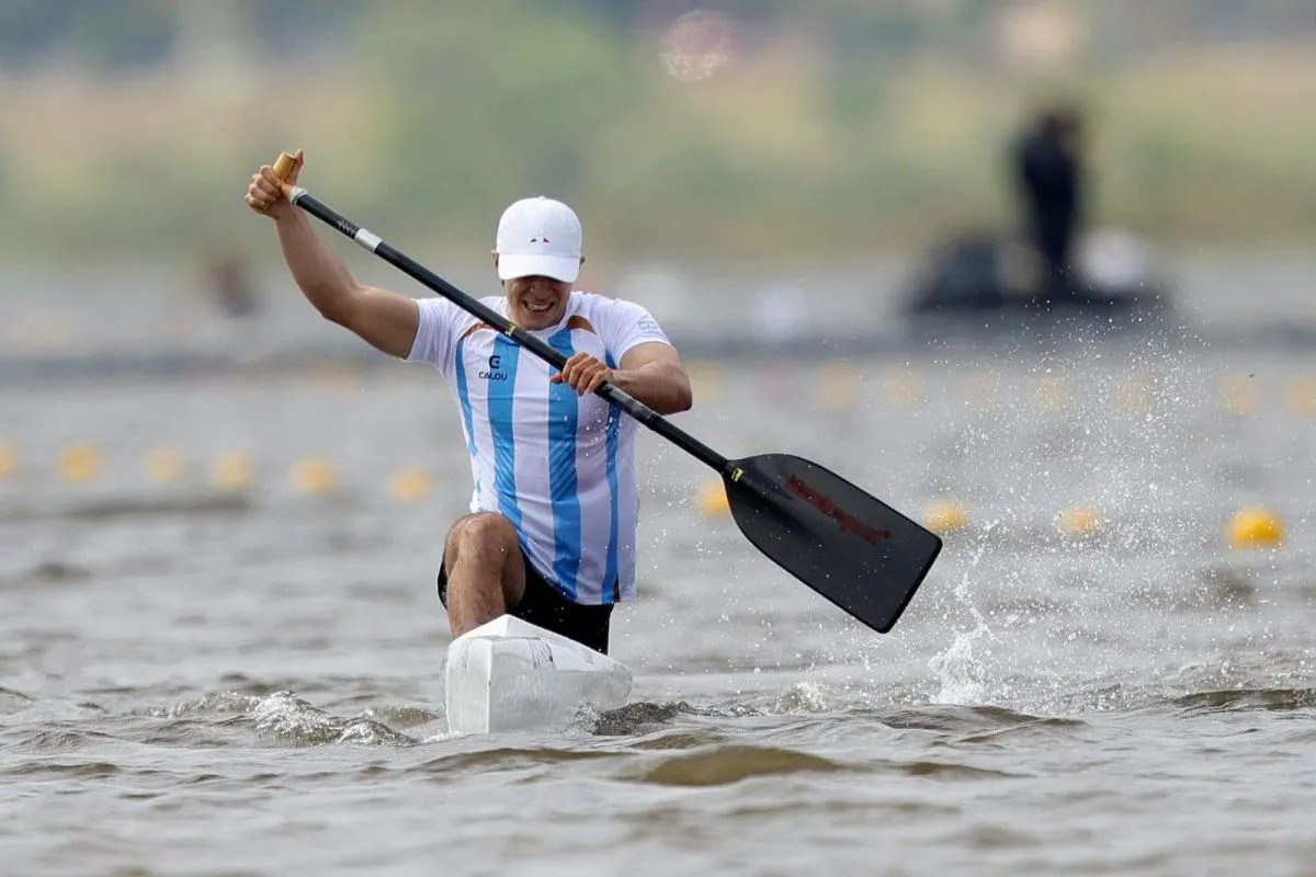 Aramís Sánchez Ayala clasificó a otra Final A en el Mundial de Canotaje