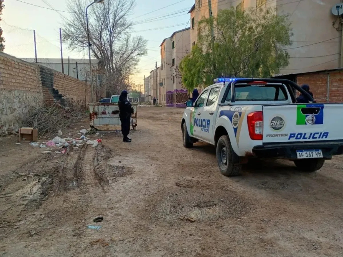 Allen: murió un hombre que había atacado a su pareja con un cuchillo, tras un forcejeo con la policía