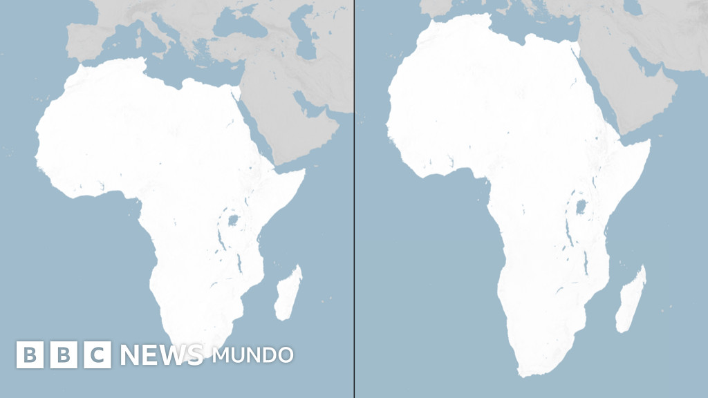 La ONU aprueba reemplazar el mapamundi tradicional por uno que refleja mejor el tamaño de África