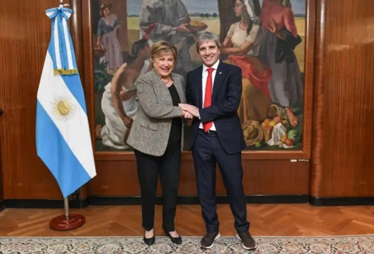 Georgieva afirmó que la pobreza en Argentina bajó al 20%