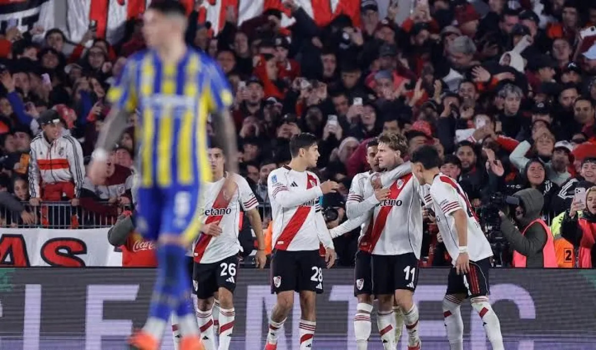 River sumó su quinta derrota consecutiva en la AFA: perdió con Rosario Central por un gol en contra de Otamendi