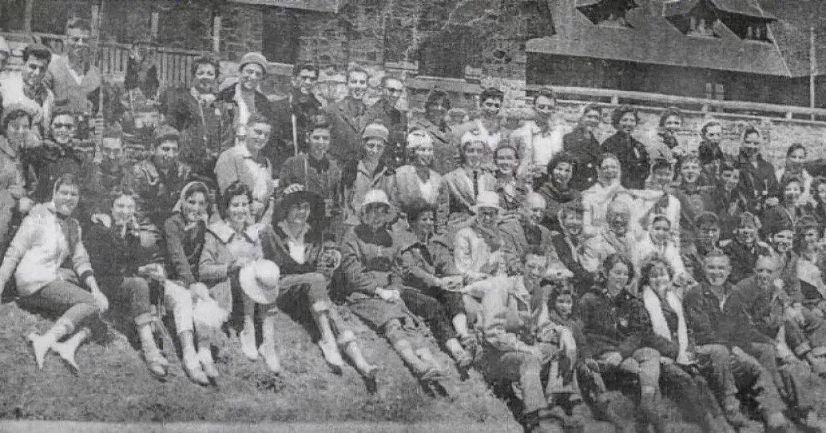 Un video de 1954 revive los orígenes del viaje de egresados a Bariloche