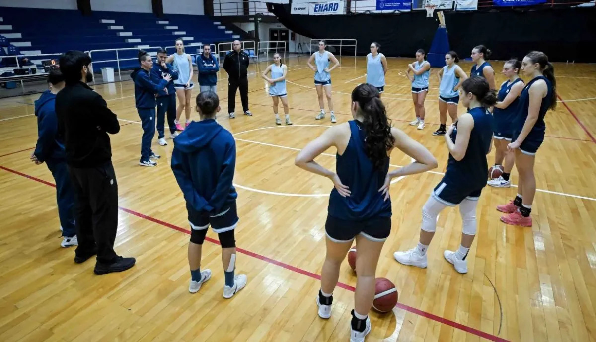 La Selección Argentina U18 femenina de básquet entrena en Las Grutas y San Antonio Oeste