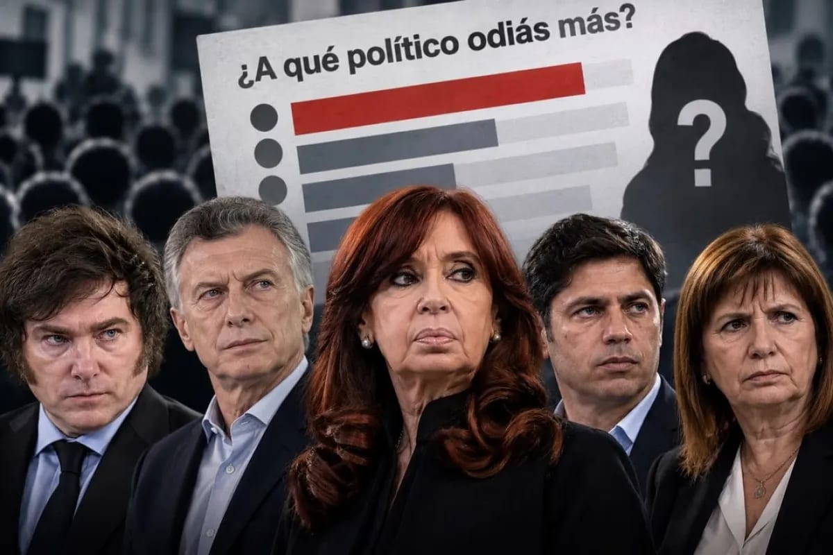 Encuesta nacional sobre rechazo a dirigentes: material insuficiente para una nota propia
