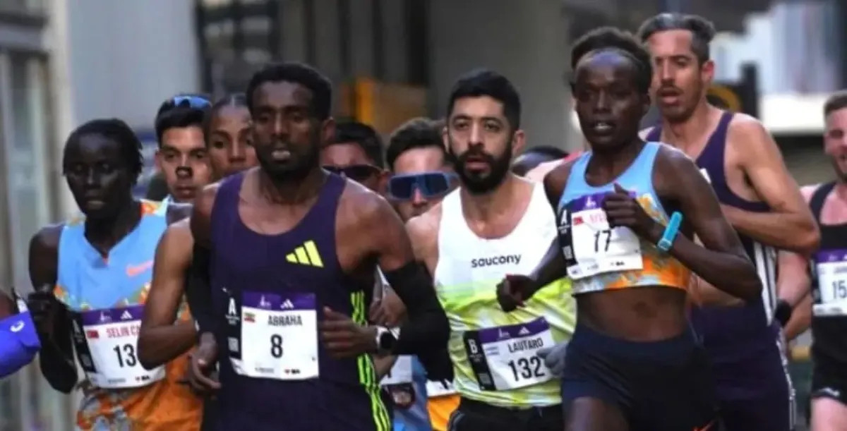 Lautaro Iraola, entre los mejores argentinos en la Media Maratón de Buenos Aires