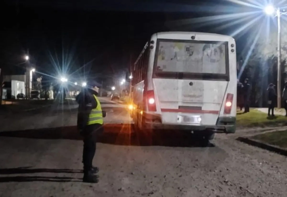 San Javier y Conesa: retienen un colectivo sin habilitación y decomisan leña sin guía