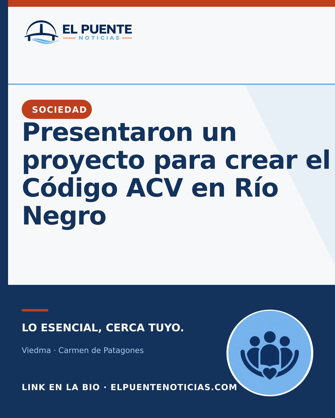Presentaron un proyecto para crear el Código ACV en Río Negro