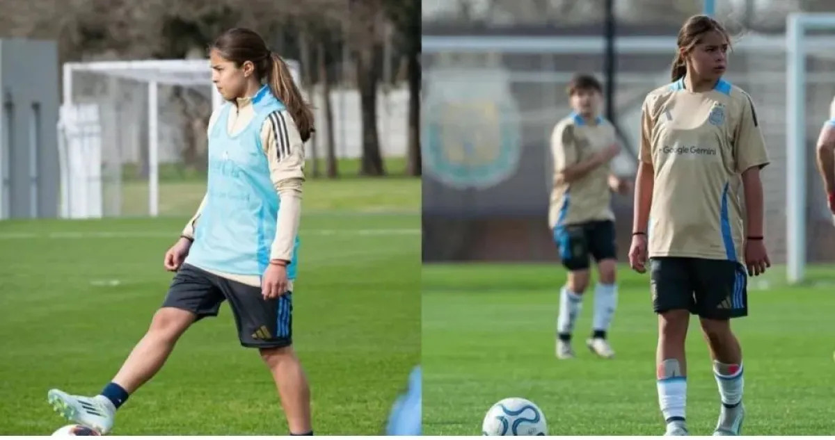 Una futbolista roquense fue convocada a la Selección argentina Sub 15