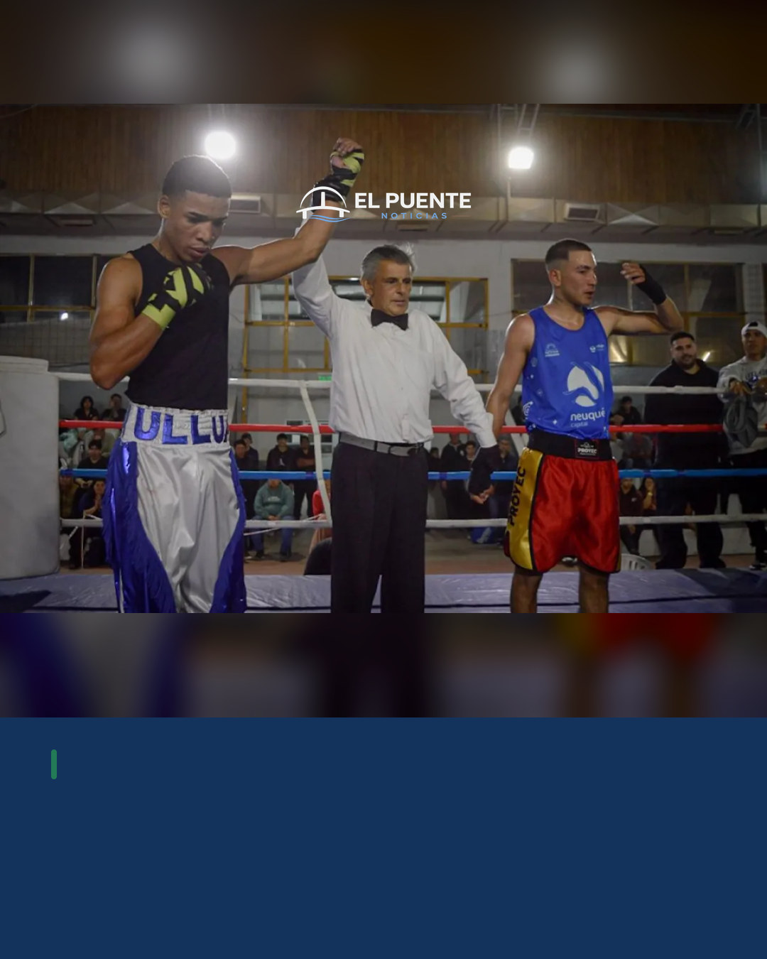 Coliseo XII: buena noche para el boxeo de Viedma y Patagones en el Fioravanti Ruggeri