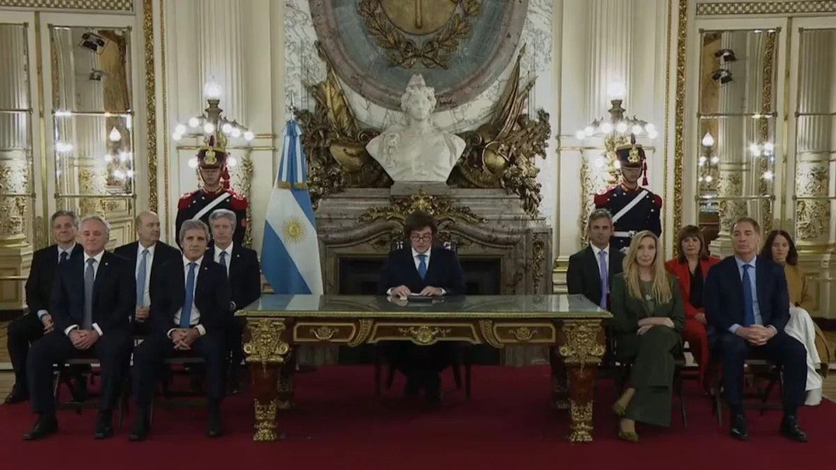 Milei anunció una reforma del Banco Central y un "grillete fiscal" para el Congreso