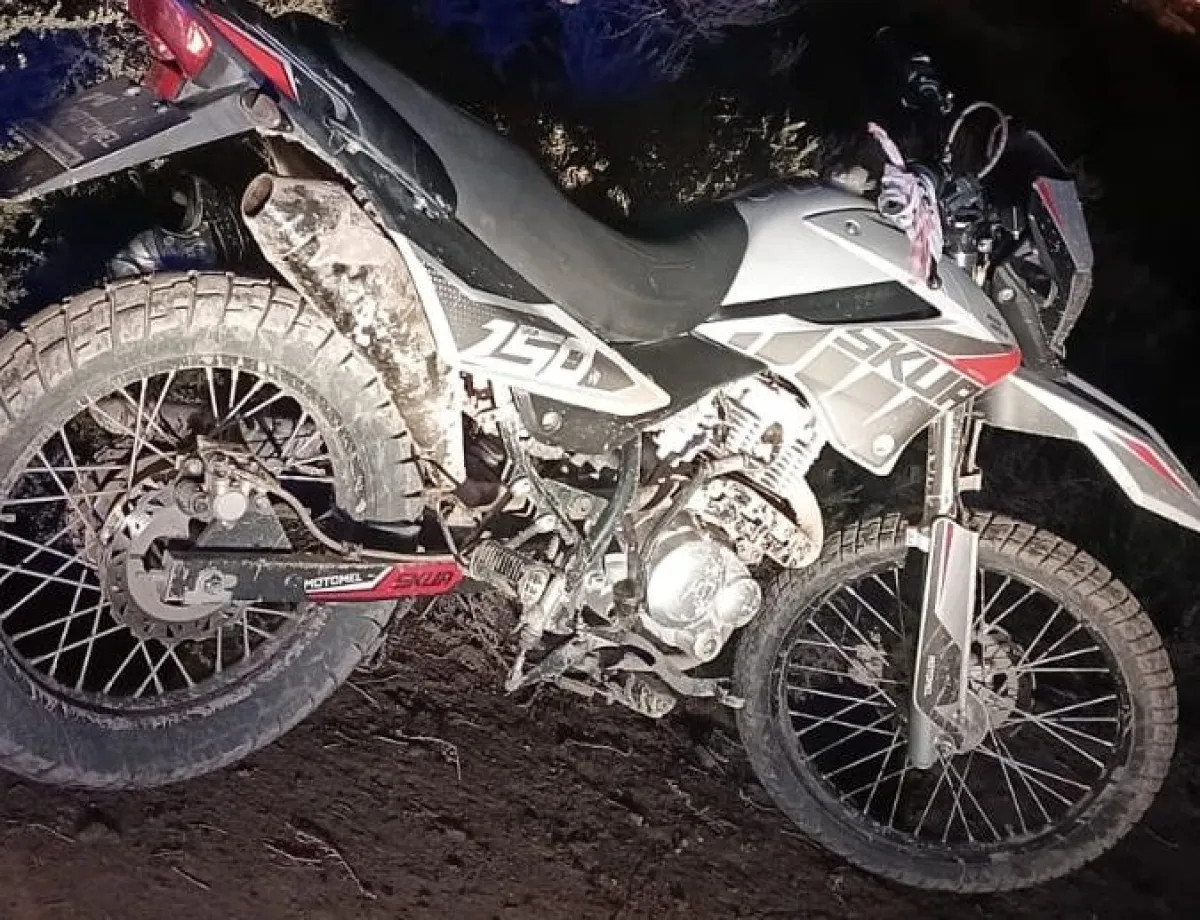 Recuperaron en Viedma una moto con pedido de secuestro por robo