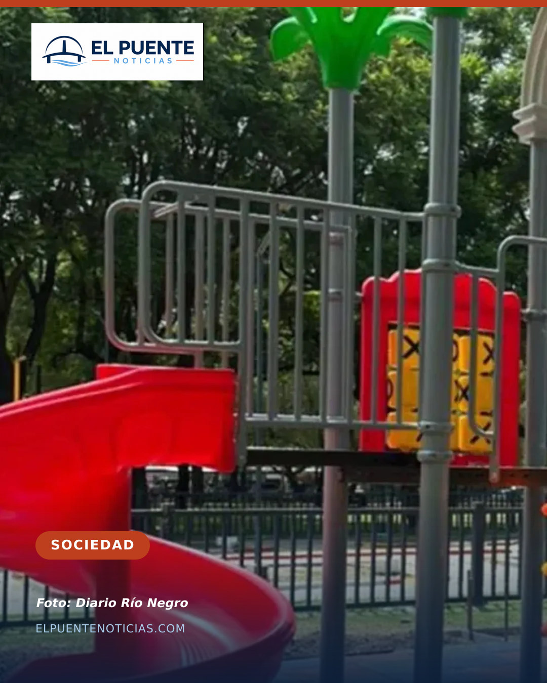 Proyectan una nueva torre de juegos en la Costanera Norte de Viedma